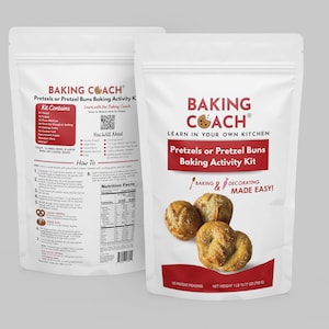 Pretzel or Pretzel Bun Baking Activity Kit