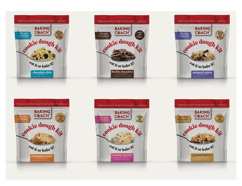 Chocolate Chip Cookie Dough Baking Activity Kit - Etsy
