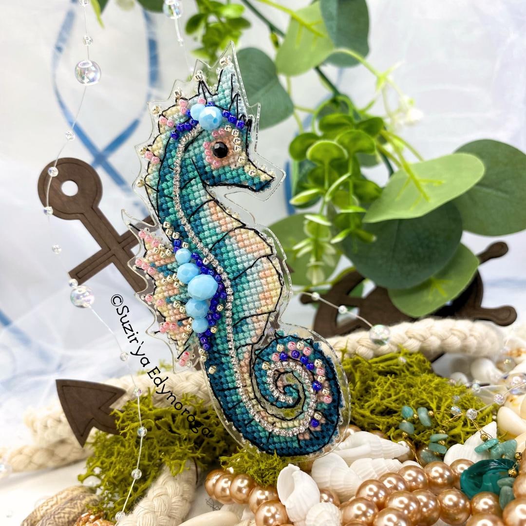 ヴィンテージワッペン JAPAN タツノオトシゴ 桜 タツノオトシゴの通販