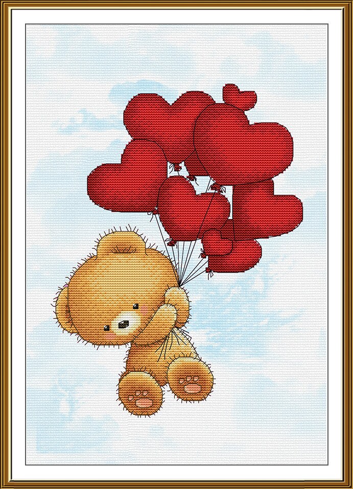 Lanarte Point De Croix Compté Tableau Kit Complet DIY Broderie Motif OURSONS ET JOUETSPatron Adulte Art Creatif Decoration Salon Activité Manuelle Cadeau ca. 44 x 34 cm Counted Cross Stitch Lanarte Point De Croix Compté Tableau Kit Complet DIY Broderie Motif OURSONS ET JOUETSPatron Adulte Art Creatif Decoration Salon Activité Manuelle Cadeau ca. 44 x 34 cm Counted Cross Stitch