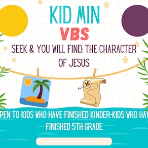 Seek & You Will Find: The Character of Jesus- VBS Starter Kit