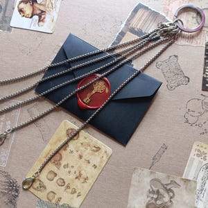Longer chains for Victorian inspired chatelaine