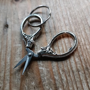 Mini sewing scissors for your Victorian inspired chatelaine
