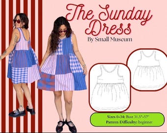 Sunday Dress PDF Sewing Pattern