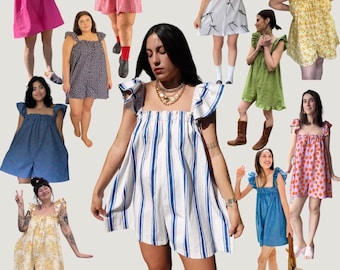 Mae Romper Size Inclusive PDF Sewing Pattern