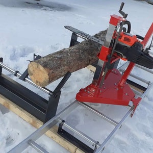 Digital DXF Plans Portable Shainsaw Sawmill