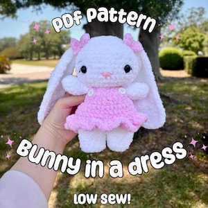 Bunny in a Dress Crochet Pattern