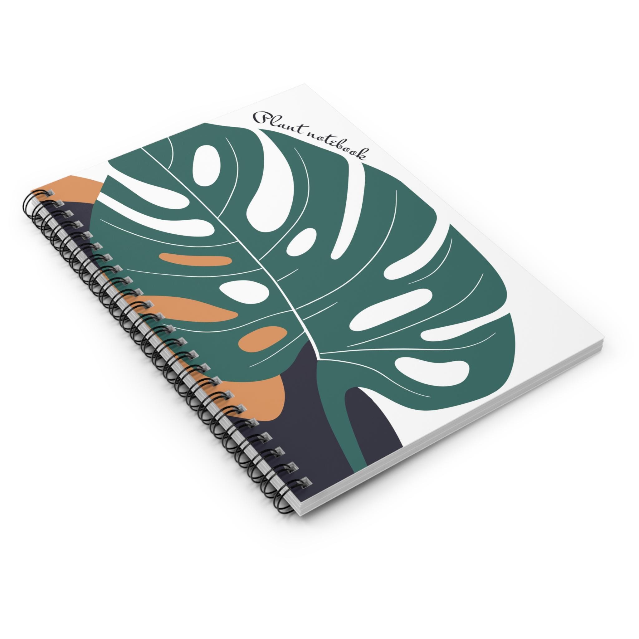 Monstera Spiral Notebook: Tropical Leaf Art Boutique Plant Merch - Etsy