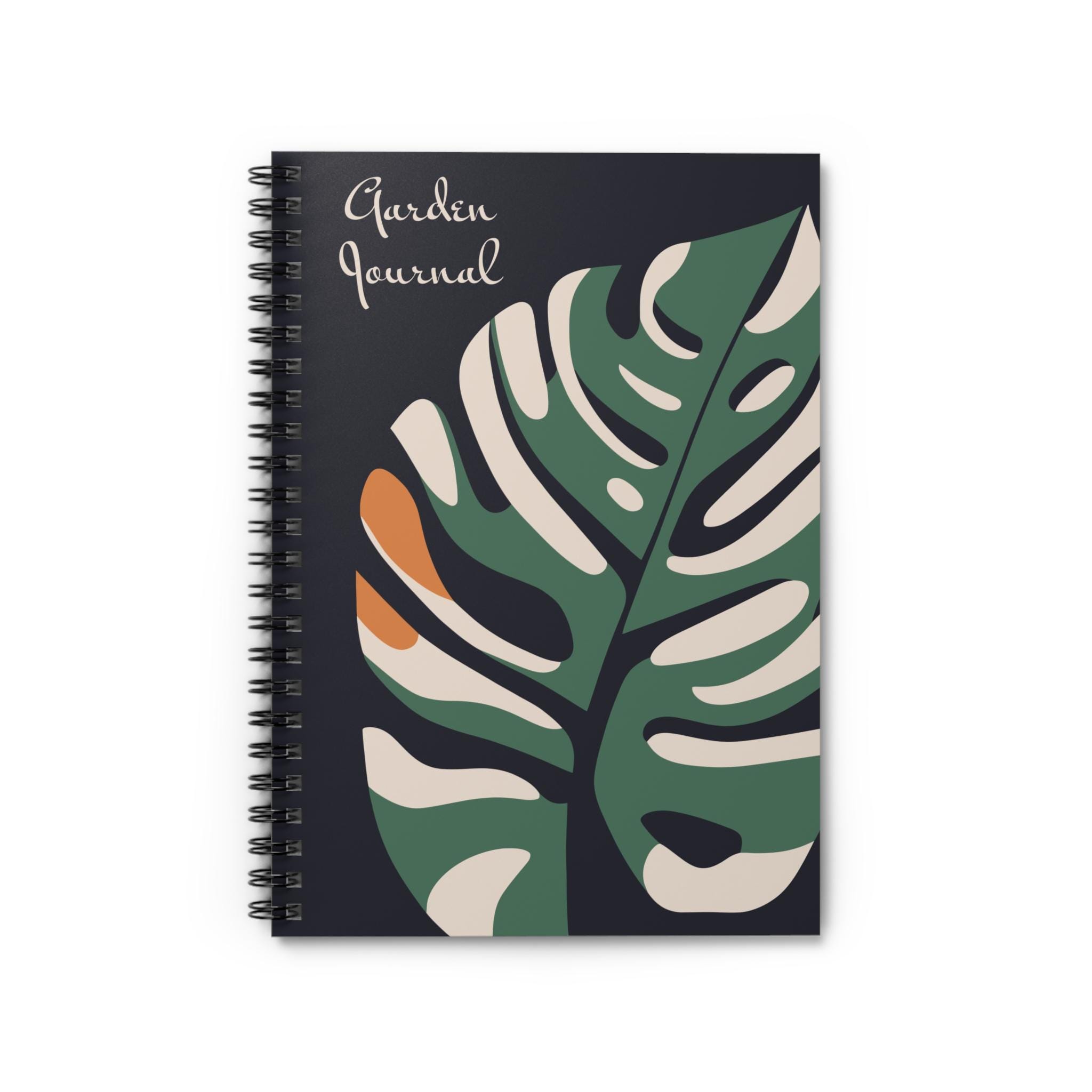 Monstera Spiral Notebook: Tropical Leaf Art Boutique Plant Merch - Etsy