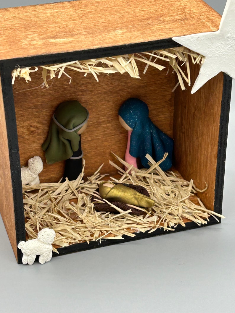 Nativity Box - Etsy