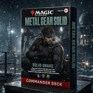 Metal Gear Solid Trading Cards - Etsy