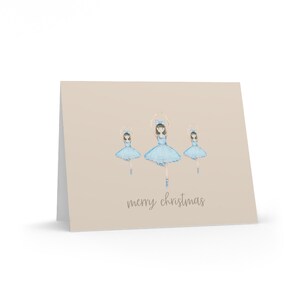 Ballerina Christmas Greeting cards (8, 16, and 24 pcs)
