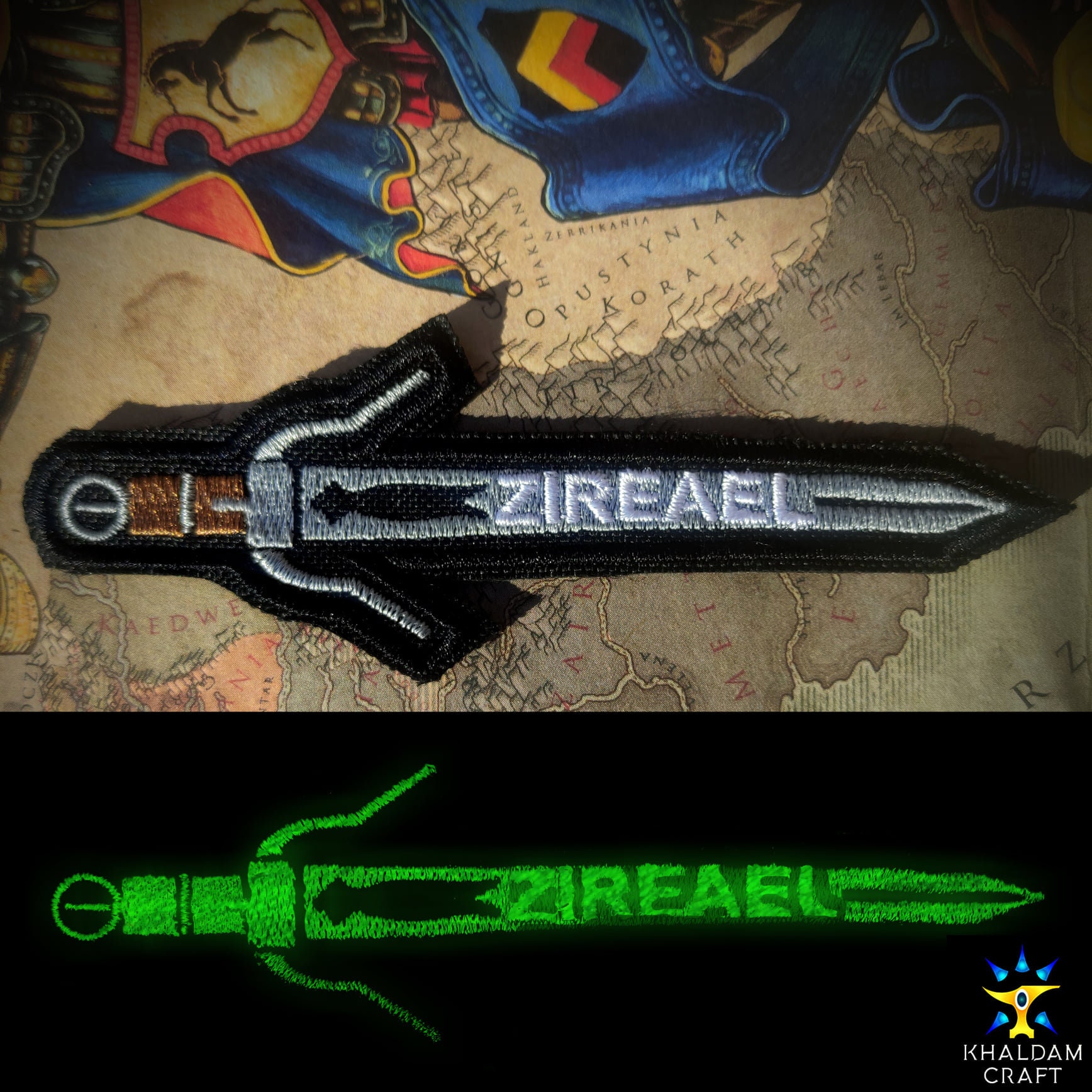 Sword of Witchers Patches, Geralt Swords, Steel for Humans, Silver for