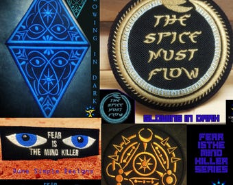 Fear is the Mind Killer Series. Glowing Eyes,, Mentats, Navigator Guild, Sandworm, Benet Jeserit, The Spice Must Flow, Fremen