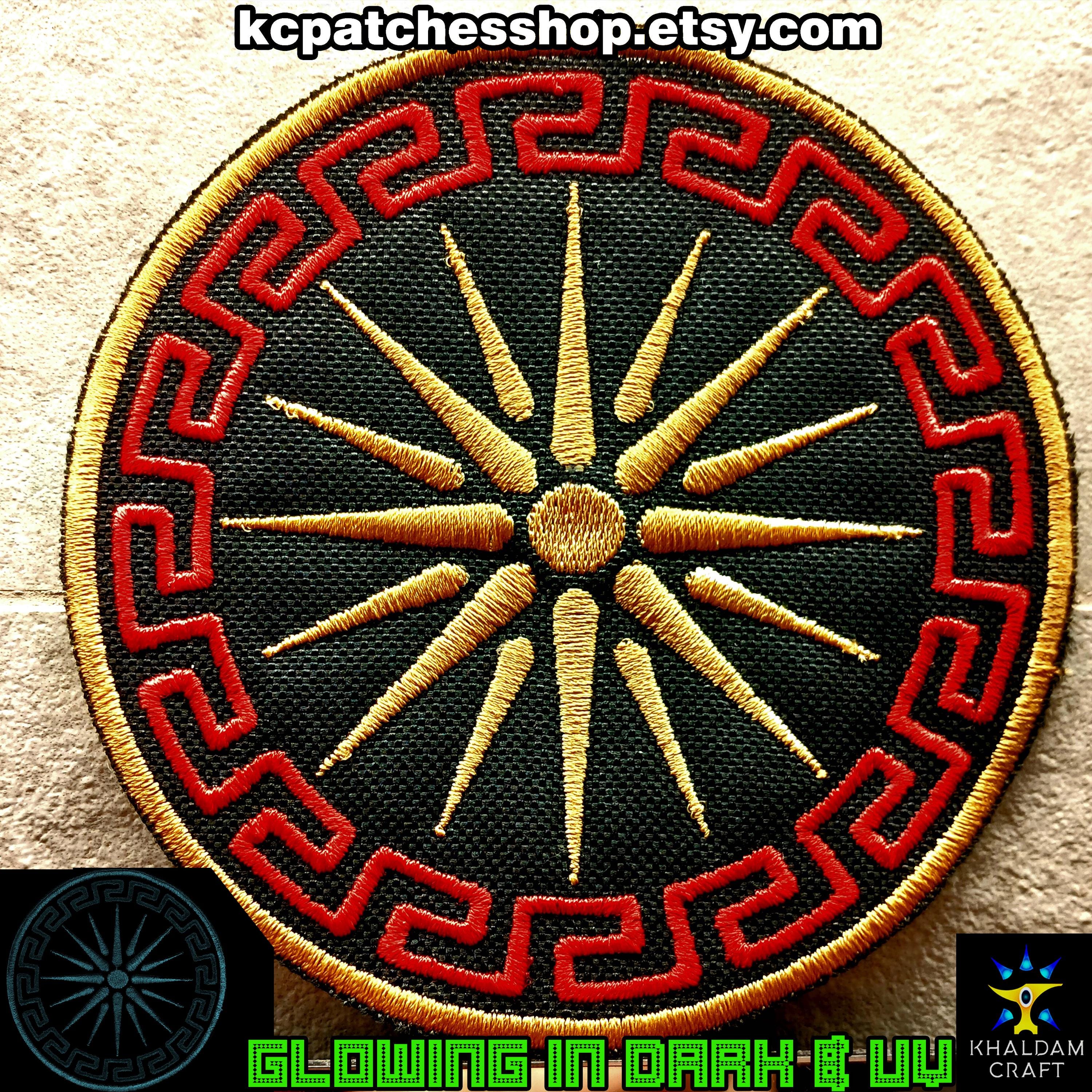 Oddity Patch Rome Enemys of Rome Patches, Germanic Shield, Tribe Wolf, Barbarian Faction ...