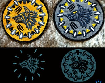 Wolf Clan&#39;s of the Galactic Crusade, WCGC, 12 Wolf Clan&#39;s, Space Soldiers, Company of Wolves, Order of the Wolf, Glowing in Dark Patch
