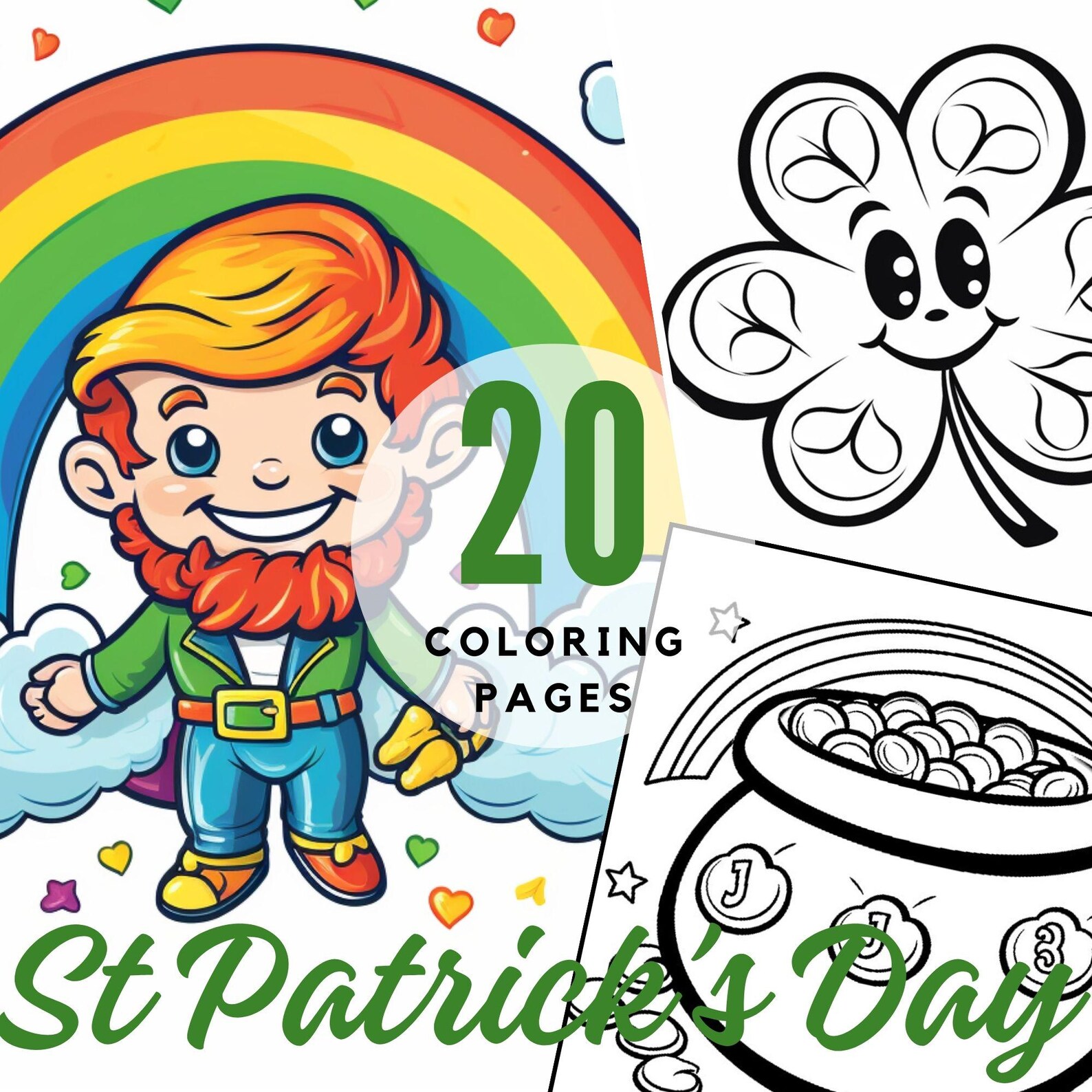 St Patricks Day Coloring Pages, Kids St Patricks Day Coloring Pages, St ...