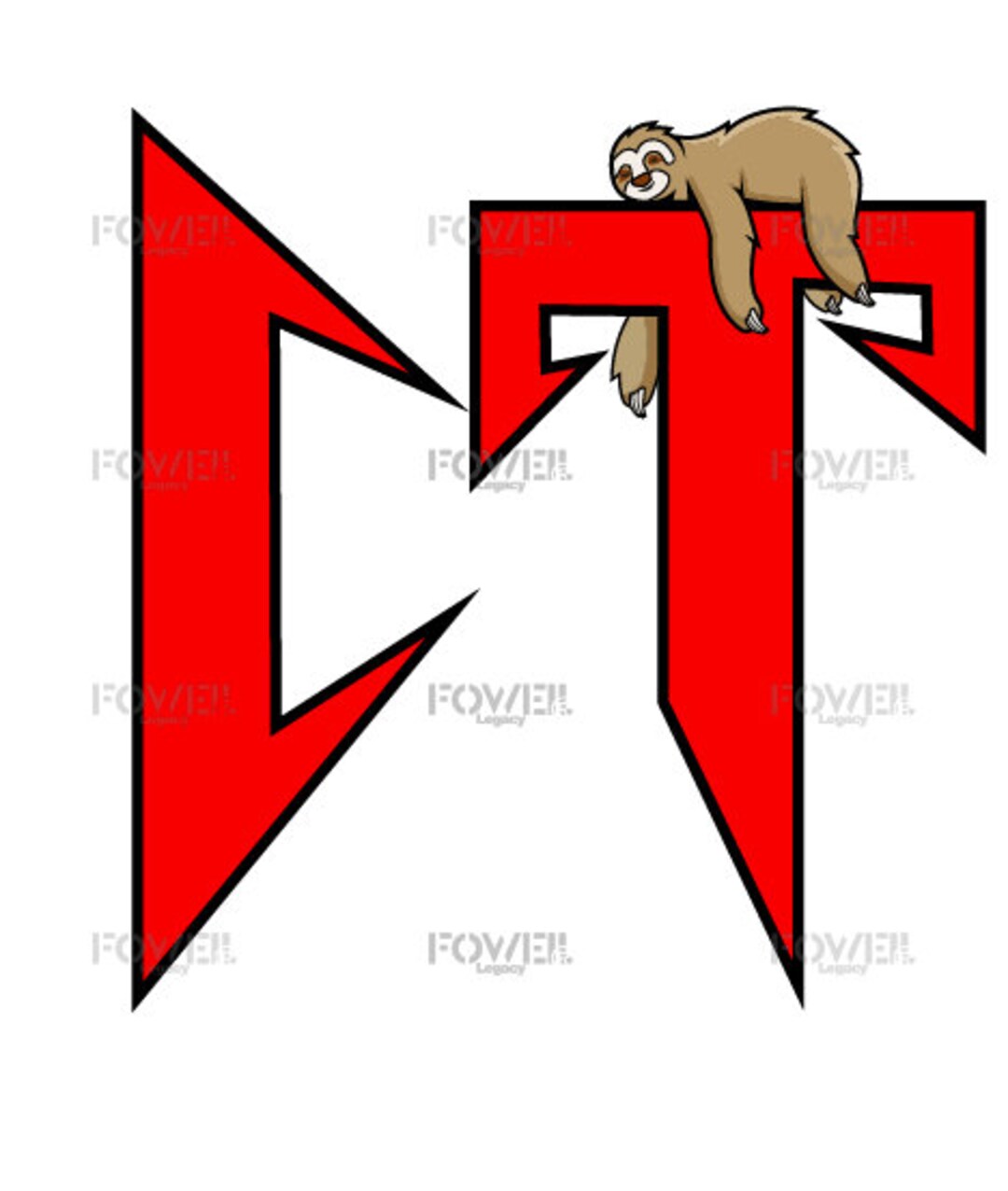 Nataniel Cano Corridos Tumbados Holo Red Logo Vinyl Decal – Waterproof Car Sticker