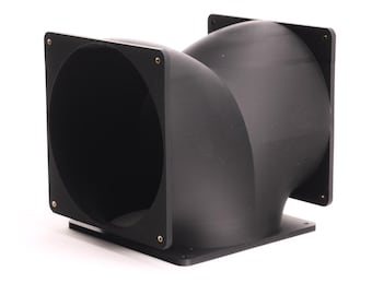 Ventilador de 120/140 mm de 3 vías / Ventilador doble / Pieza en T / Ventilador de 3 x 120 mm / Simulación de viento