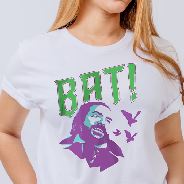 Laszlo Bat Shirt, What We Do In The Shadows Shirt, TV Series Shirt, What We Do In The Shadows, Retro Halloween Shirt, Halloween Gifts
