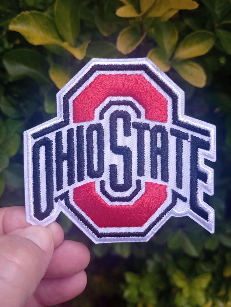 Vintage 2.75" Ohio State Buckeyes Iron On Patch Very Rare | #4555075132