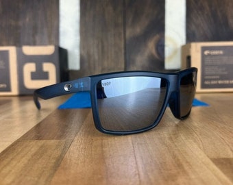 COSTA Del Mar Rinconcito ((Matte blue Frame /silver mirror lenses))