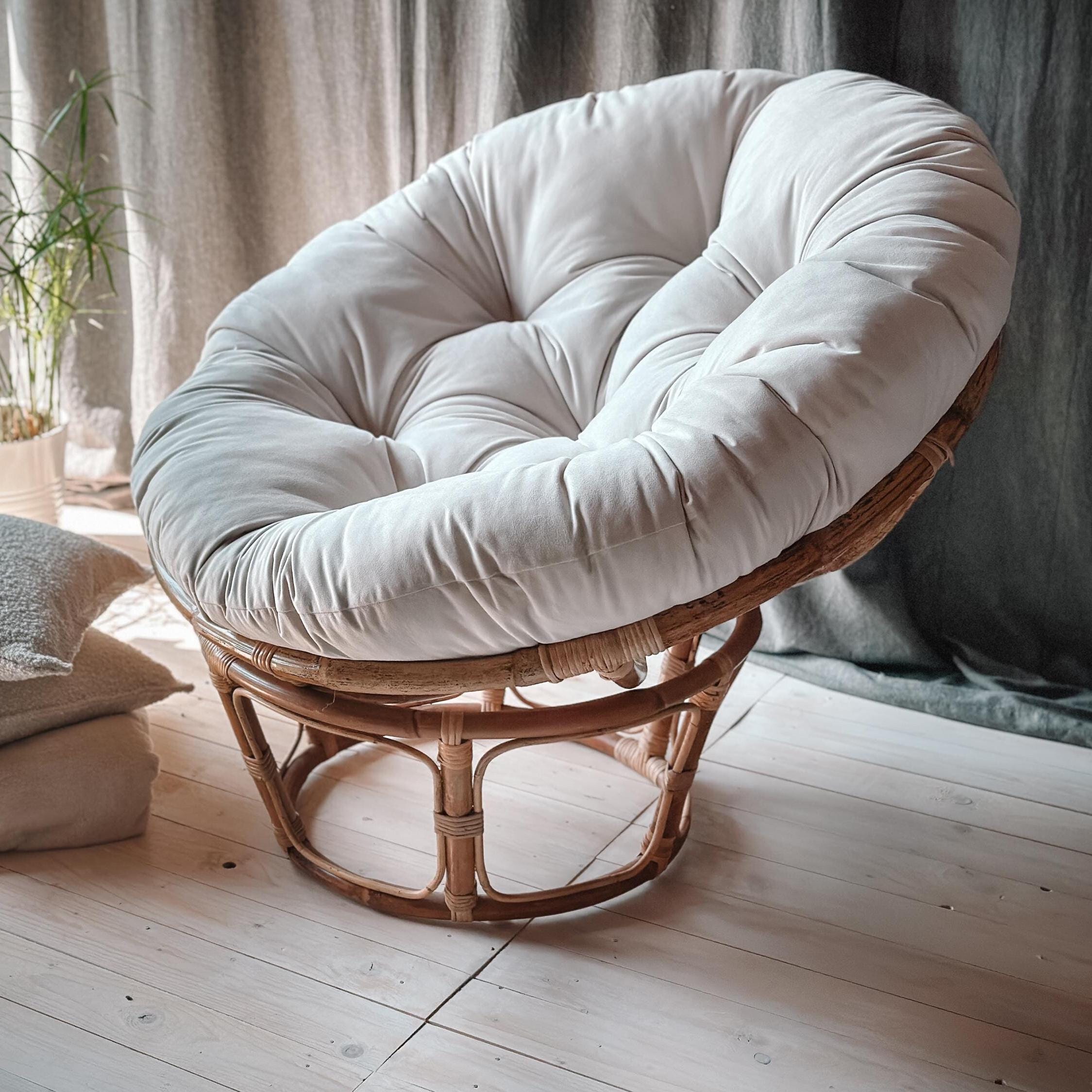 Booster Cushions For The Elderly Anemoner High Back Chair Cushion,  120x50x8cm Lounge Chair Cushions With Fixing Bands And Backrest, Thick Soft  Foam Garden Chair Seat Pads For Outside Garden Seat Cushions With, image size:2249x2249