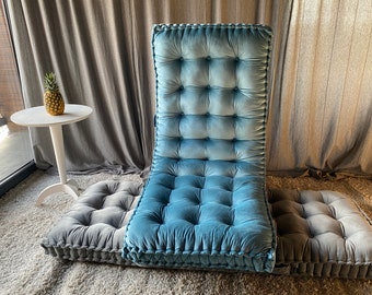 Custom French Window Seat Cushion | Floor seat cushion | Reading corner | Bench Seat Cushion |  Floor sofa | Velvet floor couch |