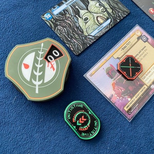 Star Wars Unlimited Base HP Schaden Tracker mit anpassbaren Gesichtsplatten & Magnethalterung Boba Fett Mythosaur Zifferblatt 0-99