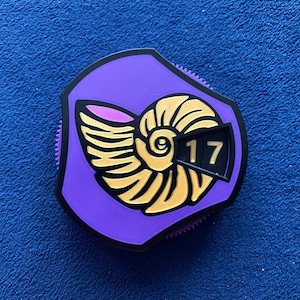 Game Score Tracker/Lore Counter Ursula&#39;s Return Shell Necklace Design Special Edition Lorcana Lore Tracker Magnetic Retention Counts 0-99