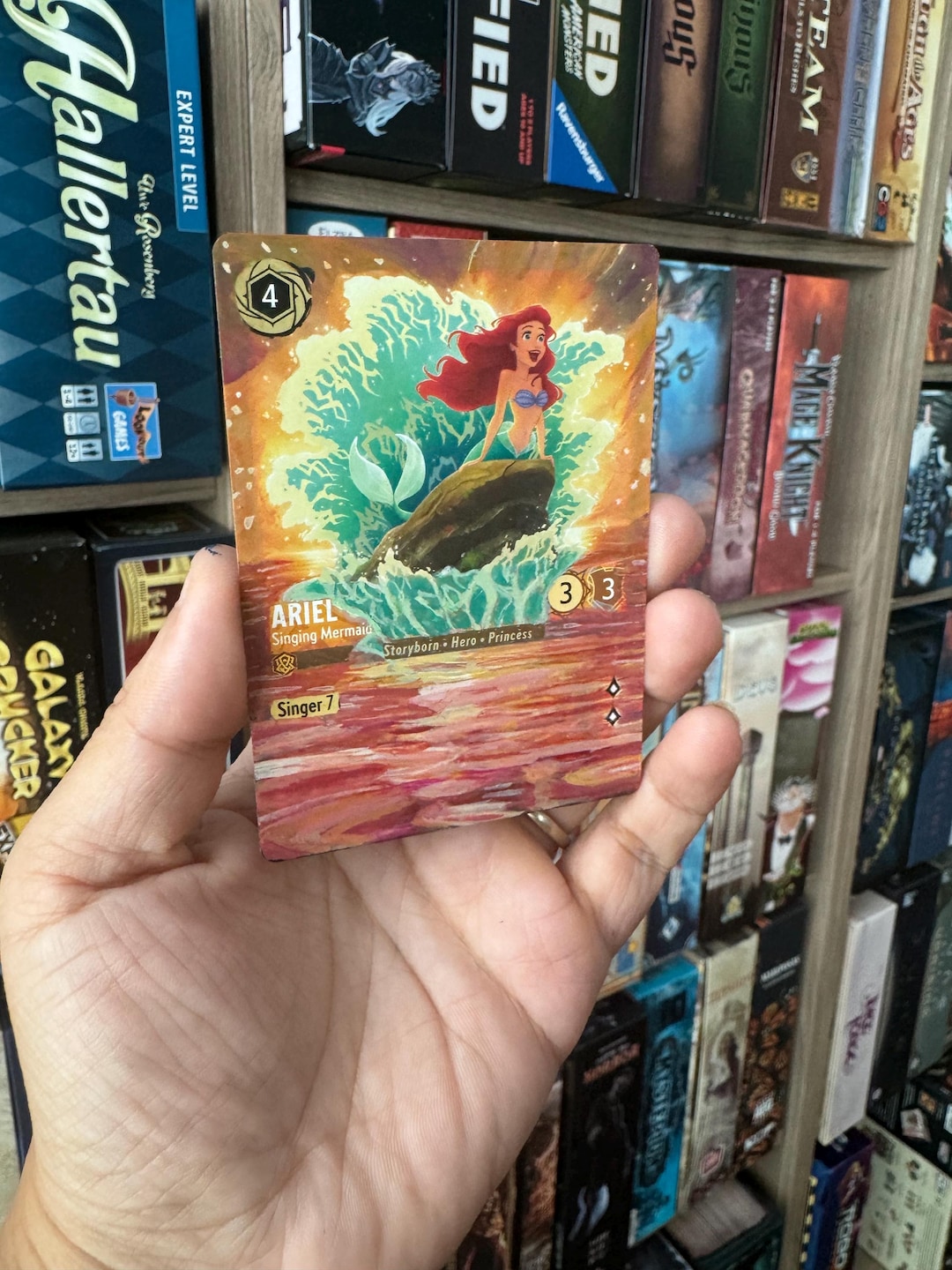 Disney Lorcana Card Altered Art - Ariel Singing Mermaid Princess L TCG Card Alter - One of a Kind Hand Painted Card Disney Lorcana Gift - Etsy Disney Lorcana Card Altered Art - Ariel Singing Mermaid Princess L TCG Card Alter - One of a Kind Hand Painted Card Disney Lorcana Gift - Etsy
