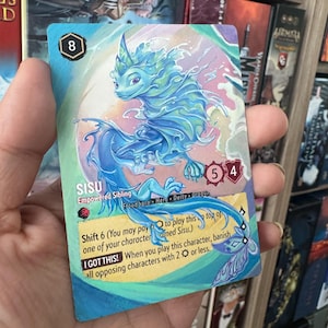 Disney Lorcana Staple Card Altered Art - Sisu Empowered Sibling - Made to Order Please Read Description