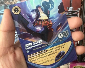 john silver lorcana card Lorcana - Ursula's Return - John Silver - Terror of the Realm (Rare) main image 1