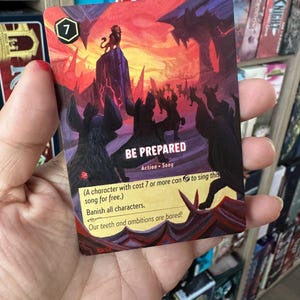Art modifié de carte Disney Lorcana Staple - soyez prêt à modifier les cartes TCG - réalisé sur commande, veuillez lire la description