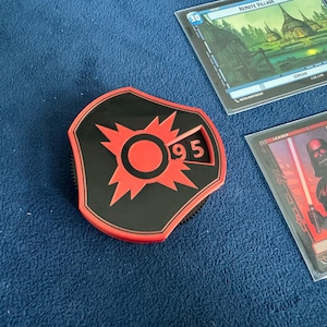 Star Wars Unlimited Base HP Schadenszähler mit anpassbaren Gesichtsplatten & Magnethalterung Sith Mix und Match Counts 0-99
