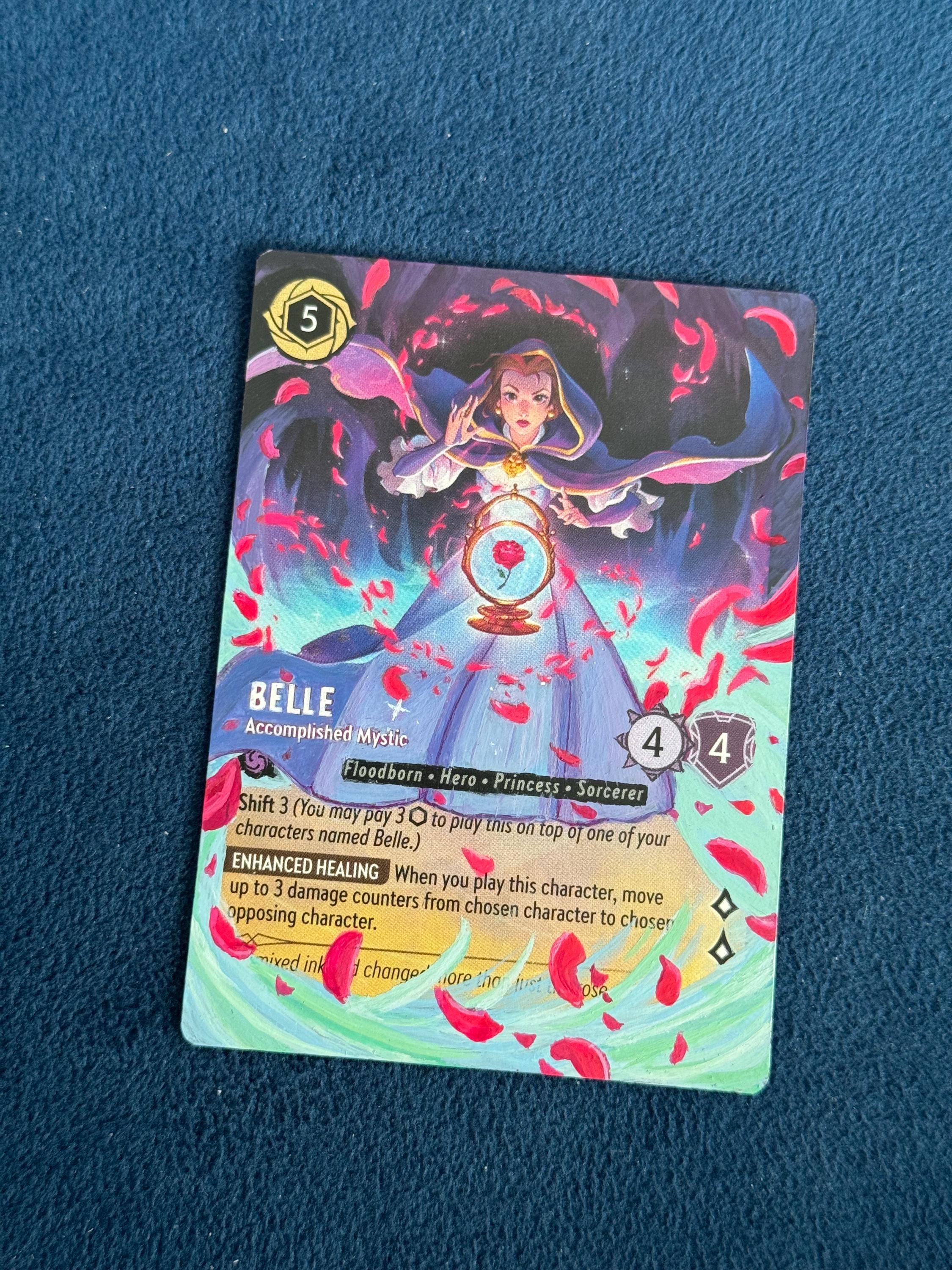 ロルカナ　BELLE Belle - Accomplished Mystic - Disney Lorcana Promo Cards