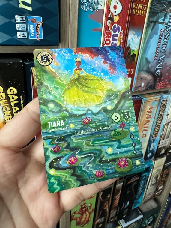 Disney Lorcana Card Altered Art - Tiana True Princess L TCG Card Alter Made to Order Kind Hand Painted Card Disney Lorcana Gift - Etsy Norway Disney Lorcana Card Altered Art - Tiana True Princess L TCG Card Alter Made to Order Kind Hand Painted Card Disney Lorcana Gift - Etsy Norway