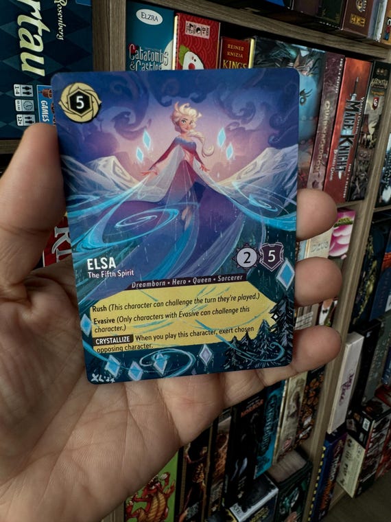 Made to Order Disney Lorcana Card Altered Art - Elsa the Fifth