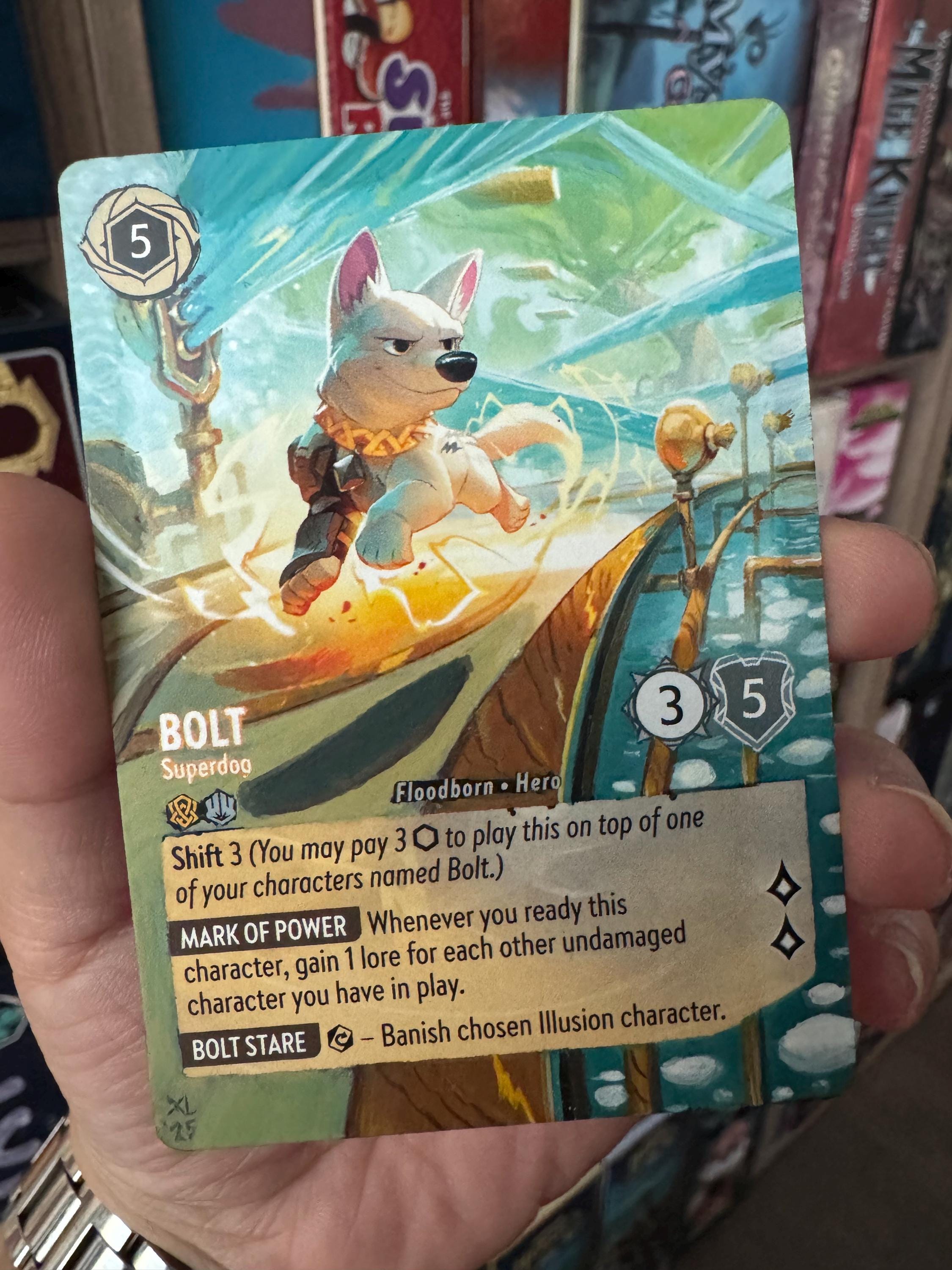 bolt lorcana card Lorcana - Bolt (Headstrong Dog) - 184/204 - Common main image 0