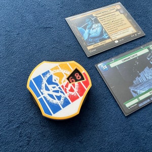Star Wars Unlimited Base Life Tracker Counter mit anpassbaren Gesichtsplatten & Magnetbindung Großadmiral Thrawn Chiss Chimera SWU Zifferblatt
