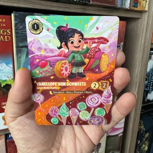 Made to Order Disney Lorcana Karte Altered Art - Vanellope von Schweetz l TKG Karte Alter - Unikat bemalte Karte Disney Lorcana Geschenk