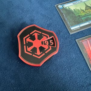 Star Wars Unlimited Base HP Schadenszähler mit anpassbaren Gesichtsplatten & Magnethalterung Sith Theme 3 Designs Counts 0-99