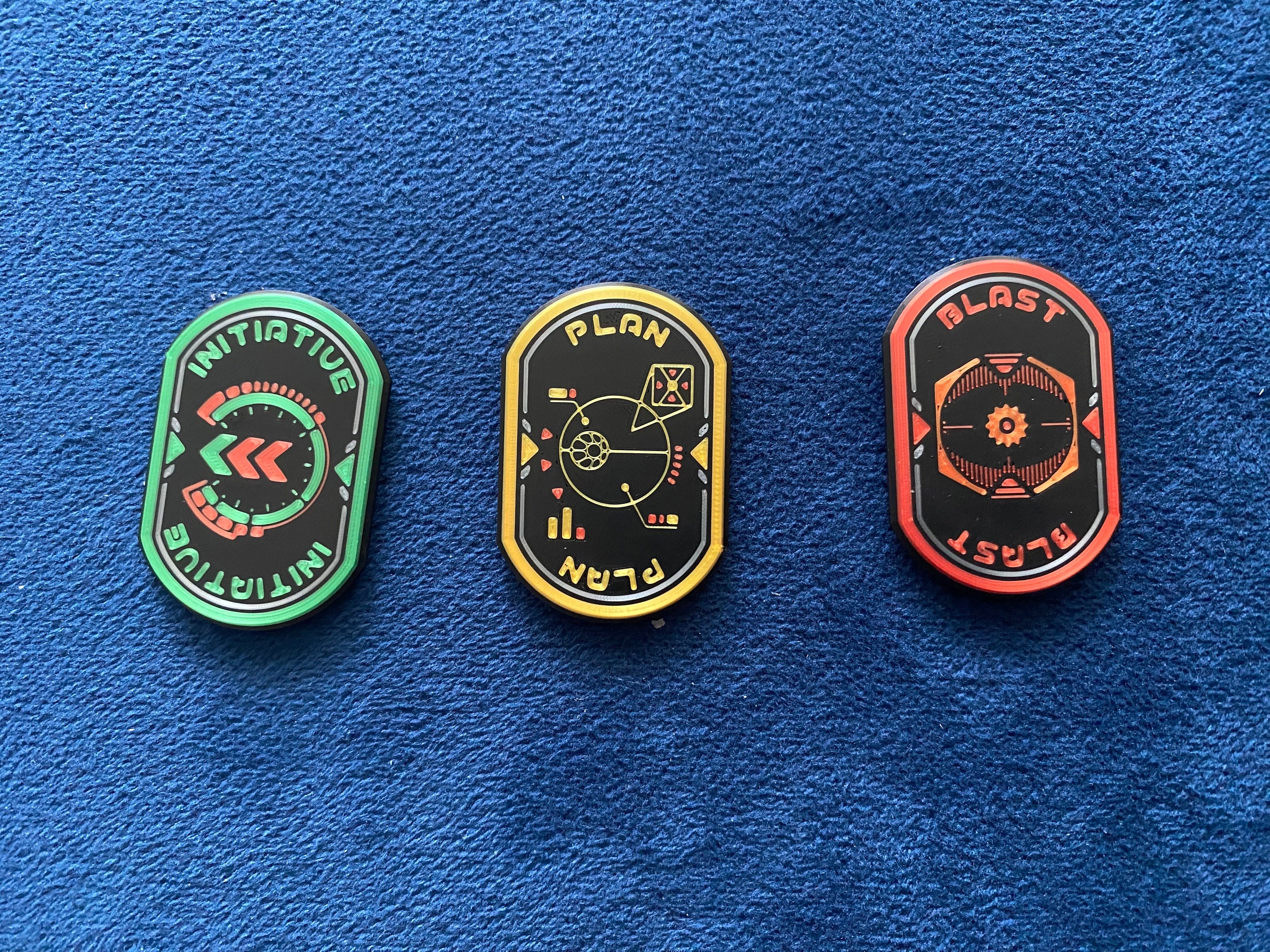 Star Wars Unlimited Upgraded Tokens - Double Sided Initiative Blast Plan Twin Suns Format Custom Tokens