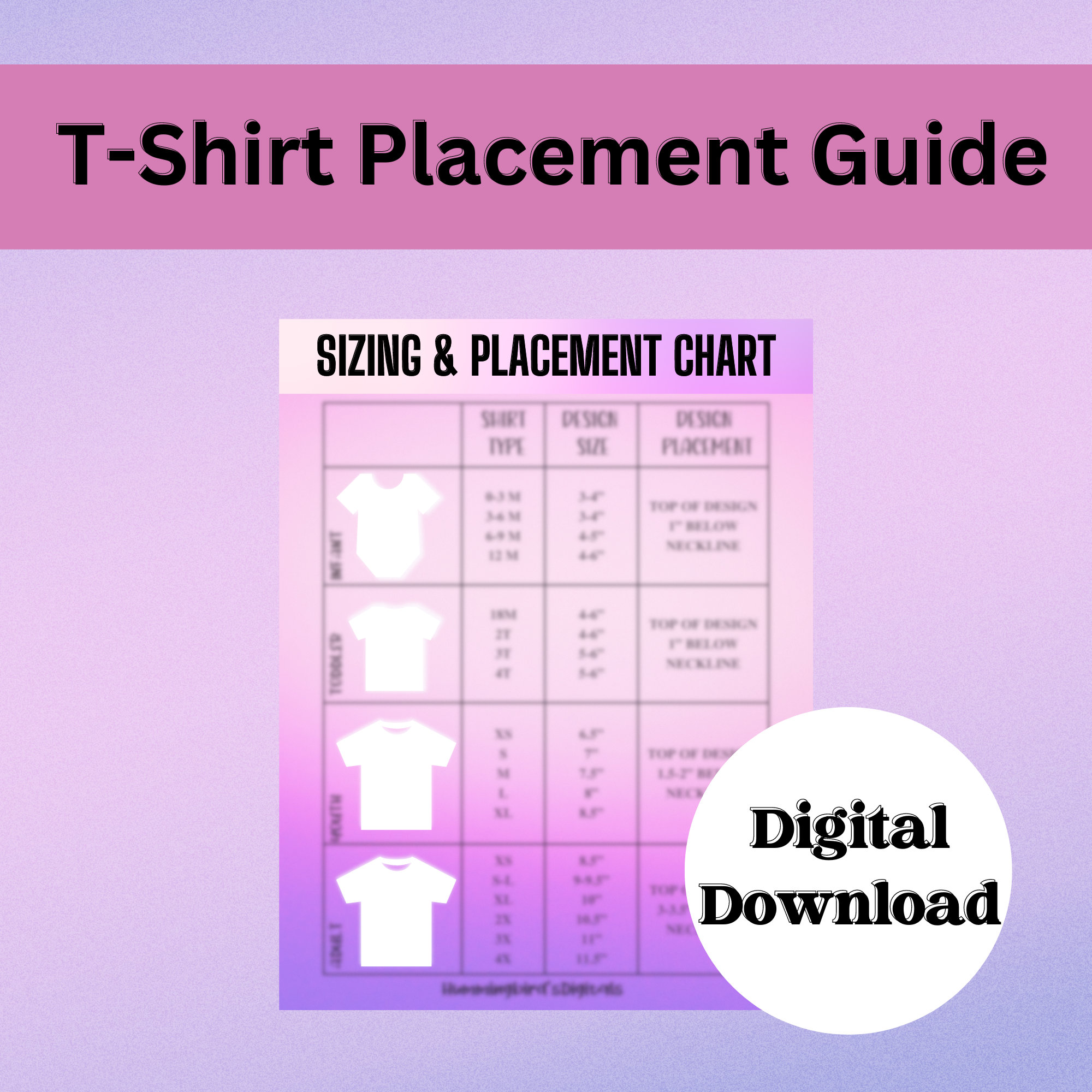 Cricut Cheat Sheet, Cricut Size Guide, Cup Decal Size Guide, Wine