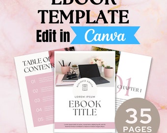 E-book Template canva, workbook, lead magnet design, E-book covers, Coaching templates, Instant Download