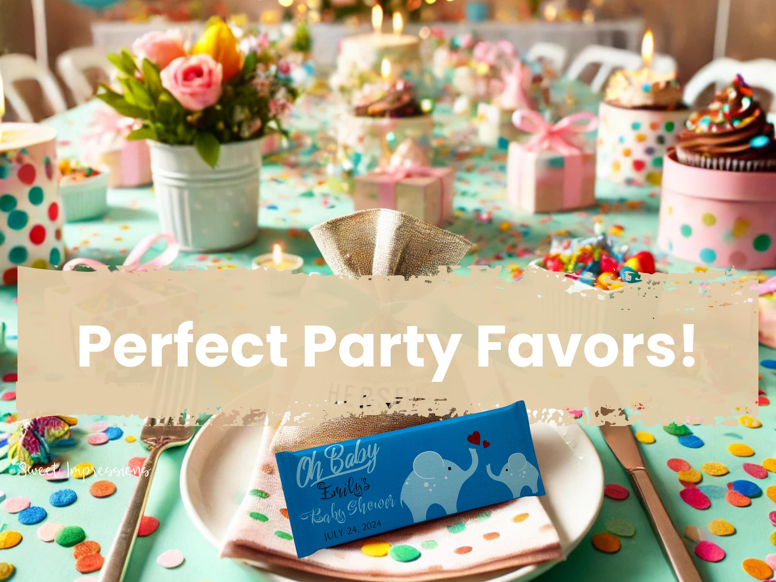 Personalized Baby Shower Hershey Bar – Custom Chocolate Party Favor - Etsy