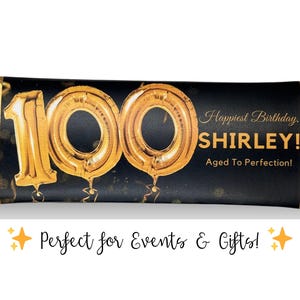 Personalized Birthday Candy Bars – Fully Assembled Hershey Party Favors – Custom Chocolate Gifts for Birthdays