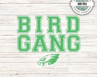 File SVG Birds Gang: Philly Sports Design - File di taglio Cricut (download digitale)