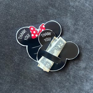 D is ne y Cruise Tip Cards Printable mouse and minni Shaped Thank You Cards for Cruise Crew Digital Download PDF PNG, Fix extender, Pixie