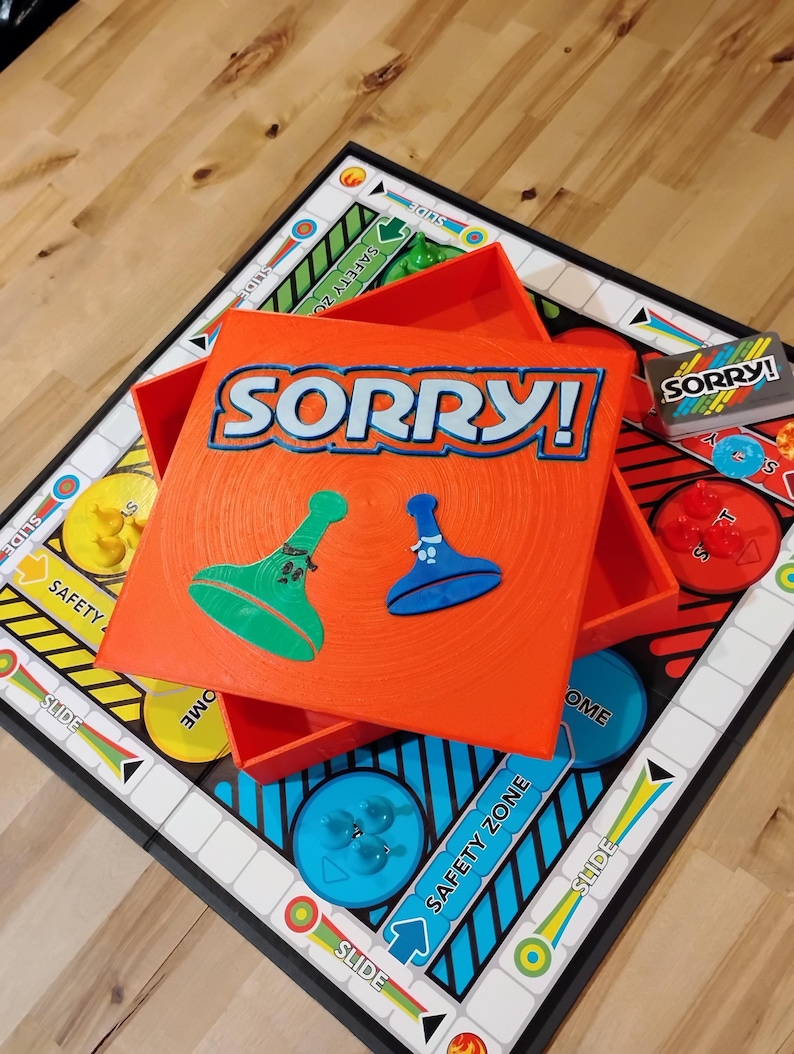 Sorry Empty Box Sorry Upgraded Replacement Storage Box for Display - Etsy